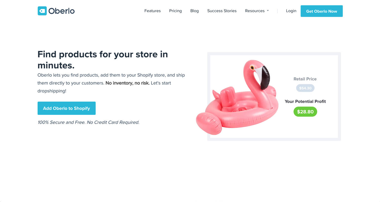 Open Bookmarks Co. Blog Oberlo Ecommerce Dropshipping