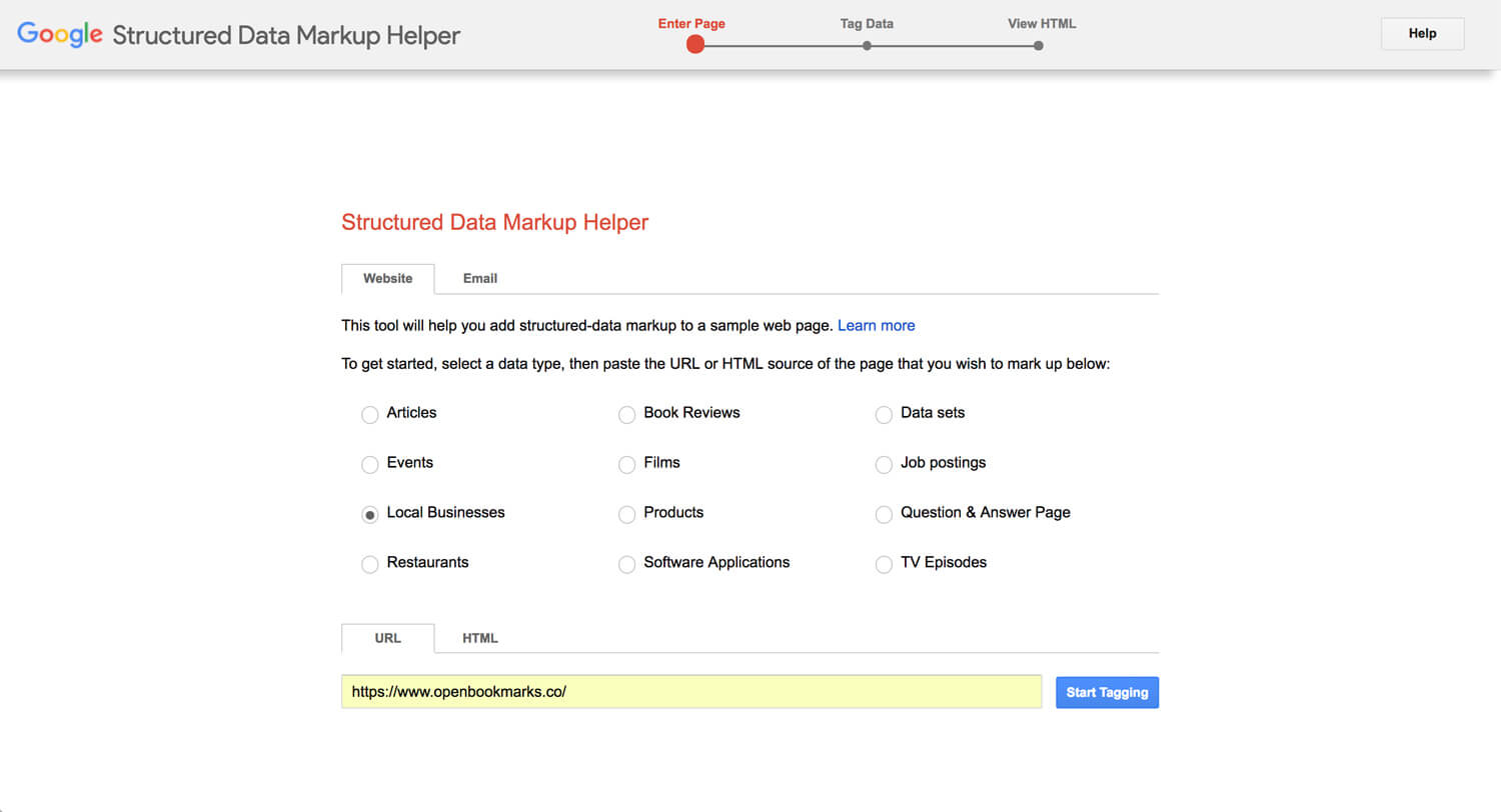 Blog Google Structured Data Markup