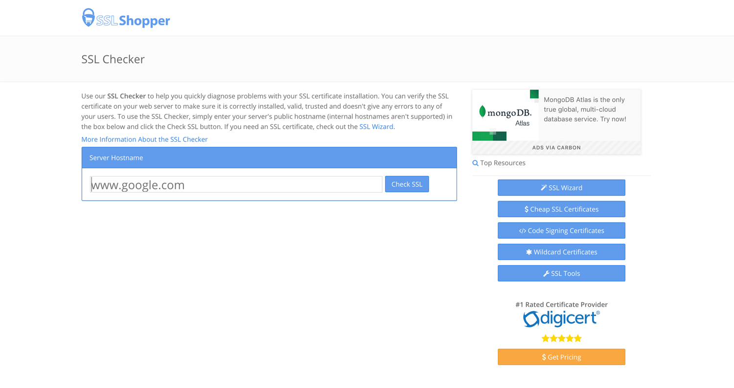 Open Bookmarks Co. Blog SSL Analytics