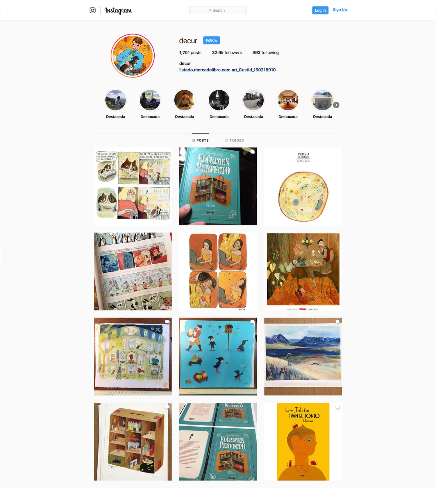 Open Bookmarks Co. Blog Decur illustrator Instagram