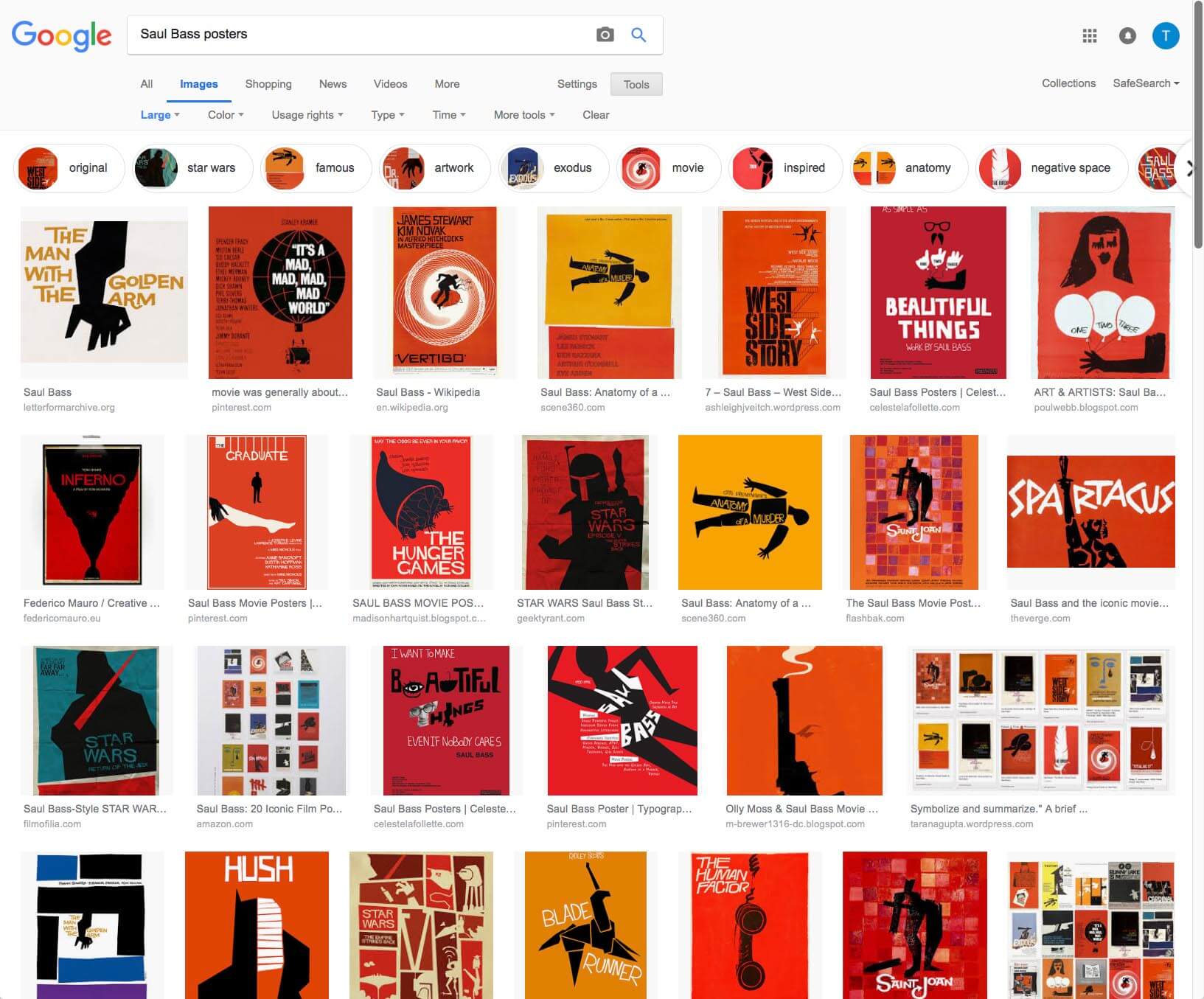 Blog Saul Bass Poster