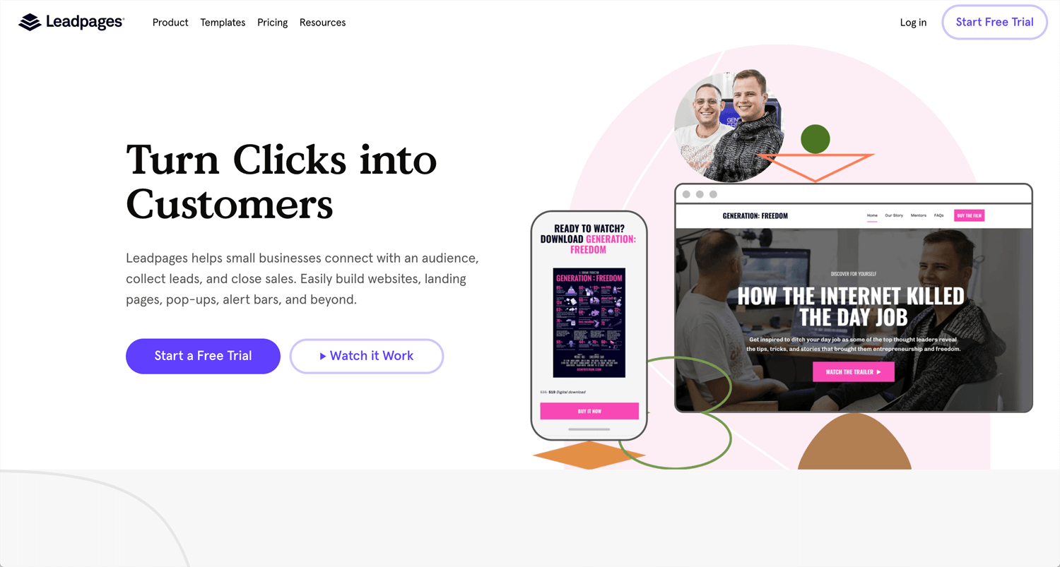 Open Bookmarks Co. Blog Landing Page