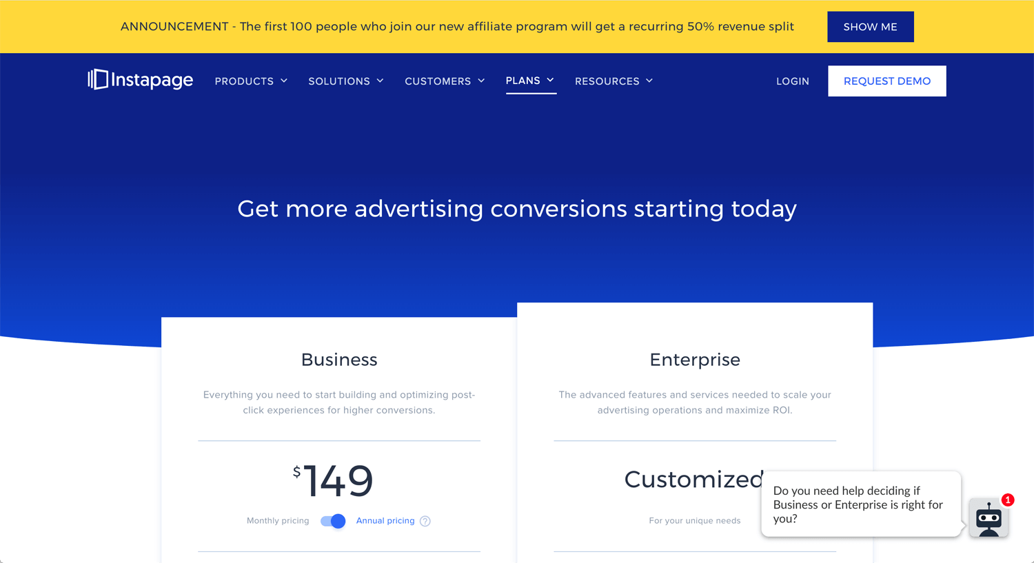 Open Bookmarks Co. Blog Landing Page