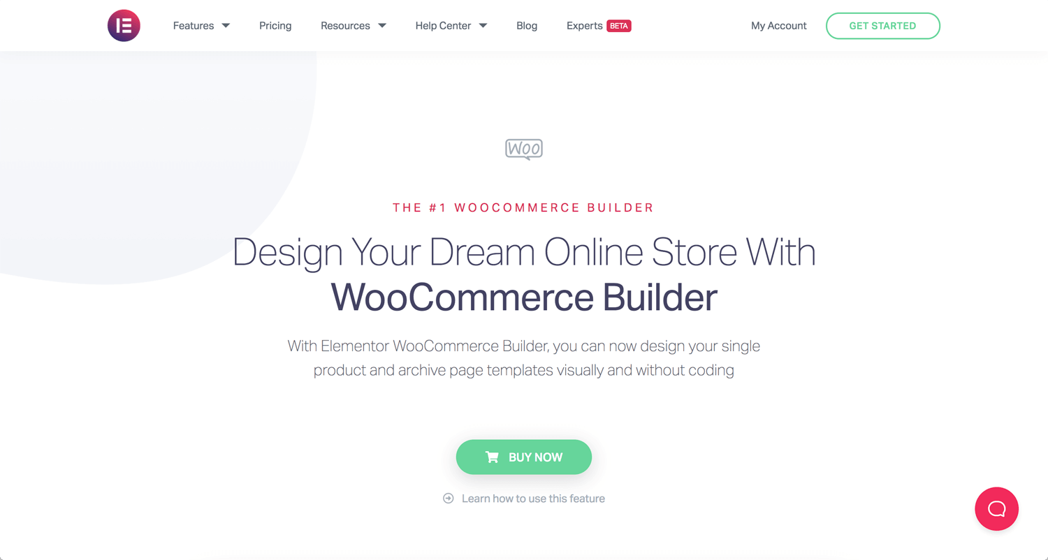 Open Bookmarks Co. Blog Ecommerce Website Elementor