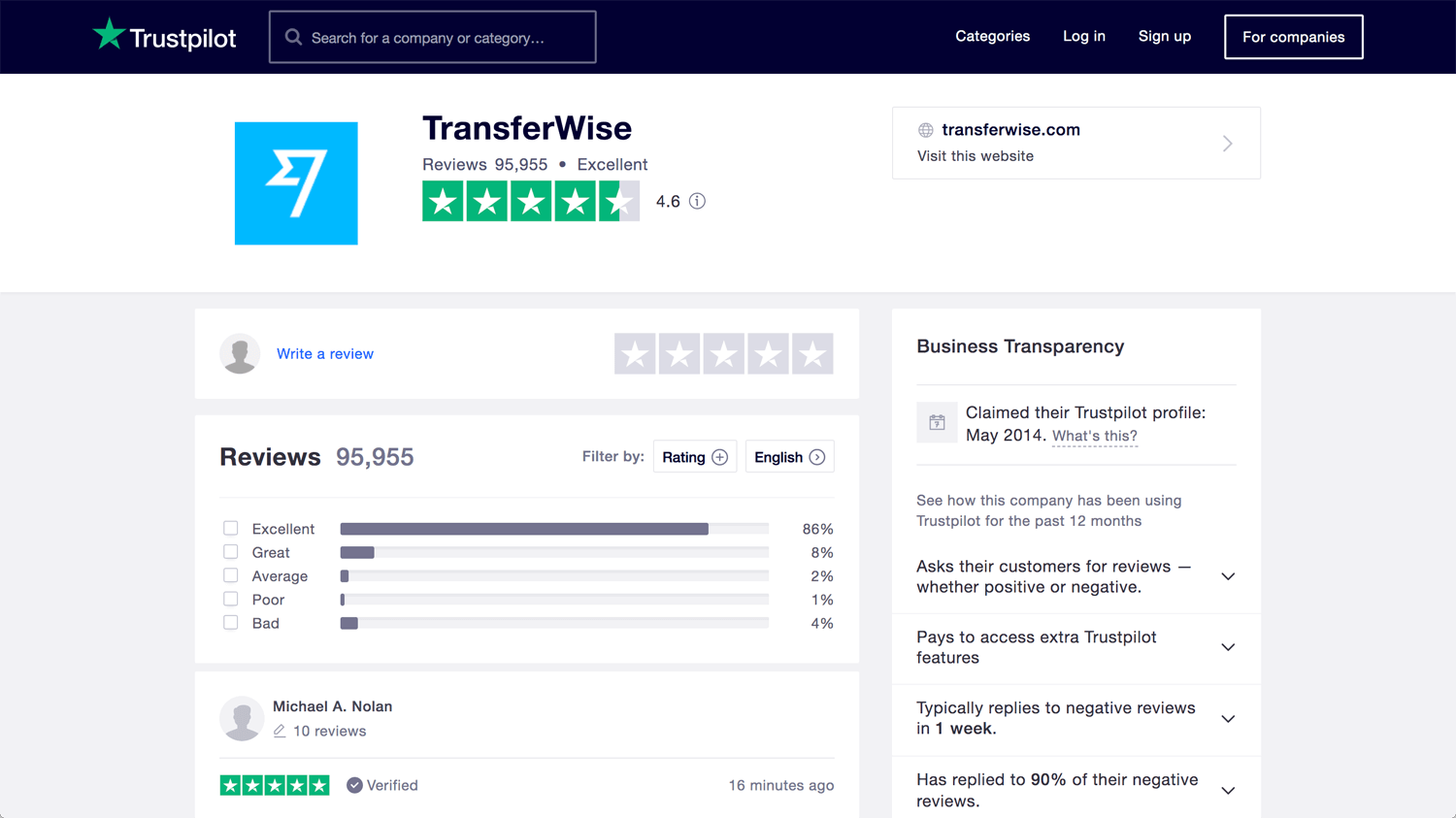 Open Bookmarks Co. Blog Transfer Money 