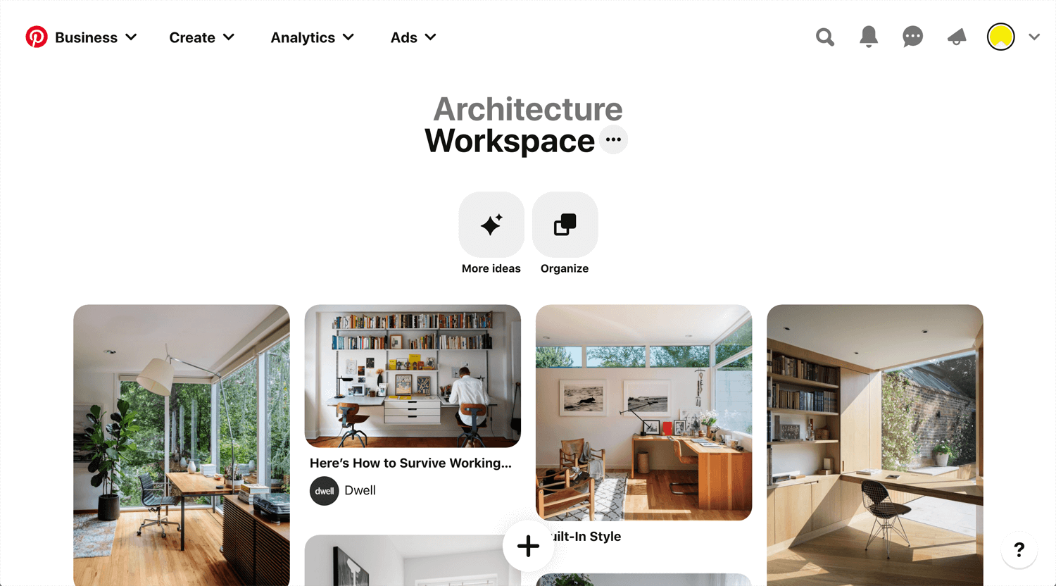 Open Bookmarks Co. Blog Workspace Inspiration