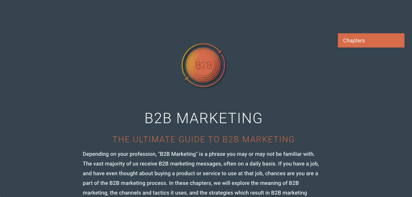 Open Bookmarks Co. Blog Digital Marketing B2B