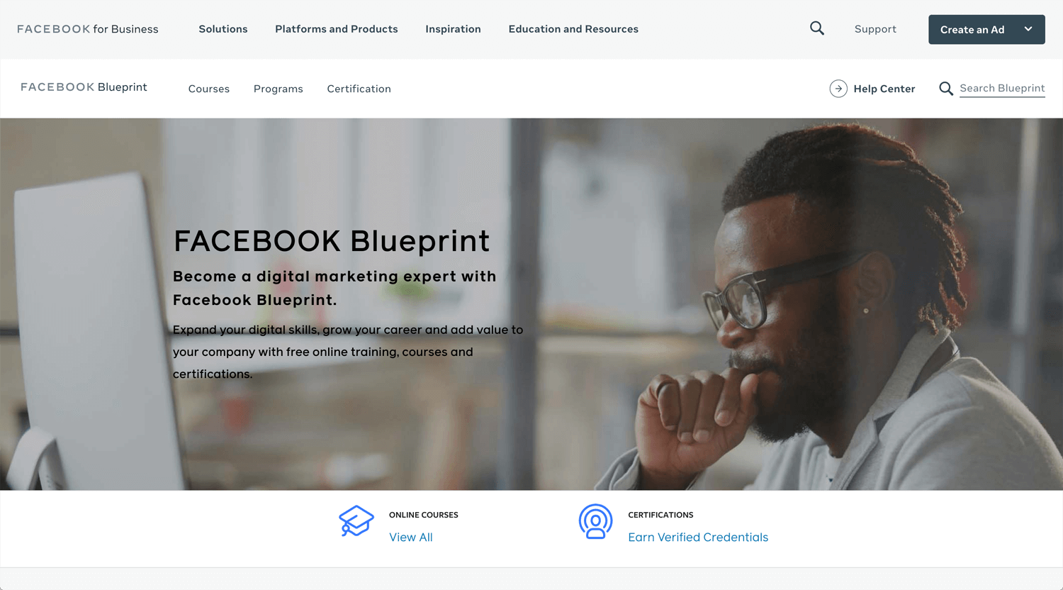 Open Bookmarks Co. Blog Facebook Blueprint