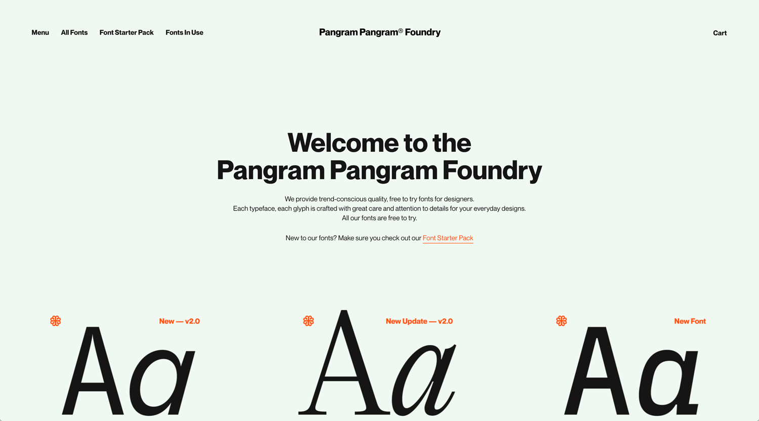 Fontspring. Worry-Free fonts for everyone.