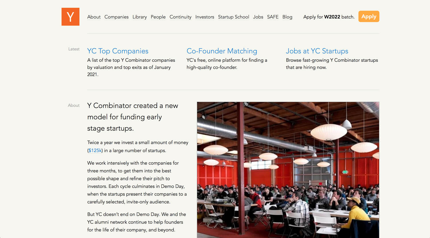 Open Bookmarks Co. Blog Y Combinator