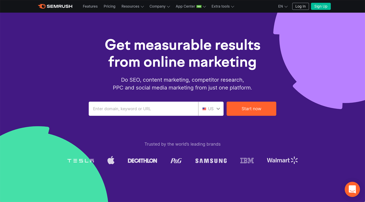 Semrush - Online Visibility Management Platform