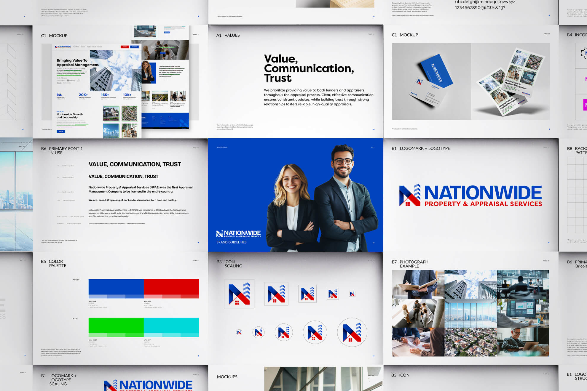 Open Bookmarks Co. Portfolio NATIONWIDE Brand Identity