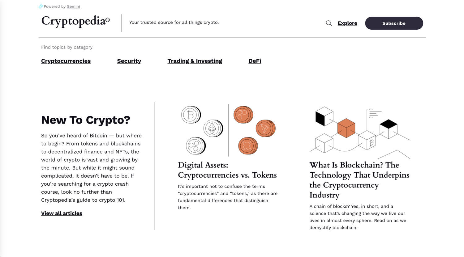 Open Bookmarks Co. Blog Crypto Blockchain