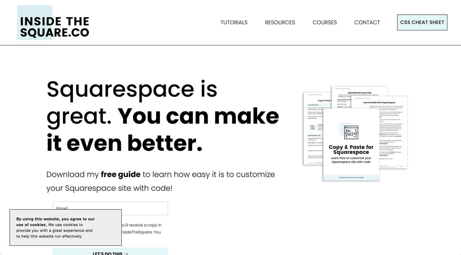 Open Bookmarks Co. Blog Squarespace