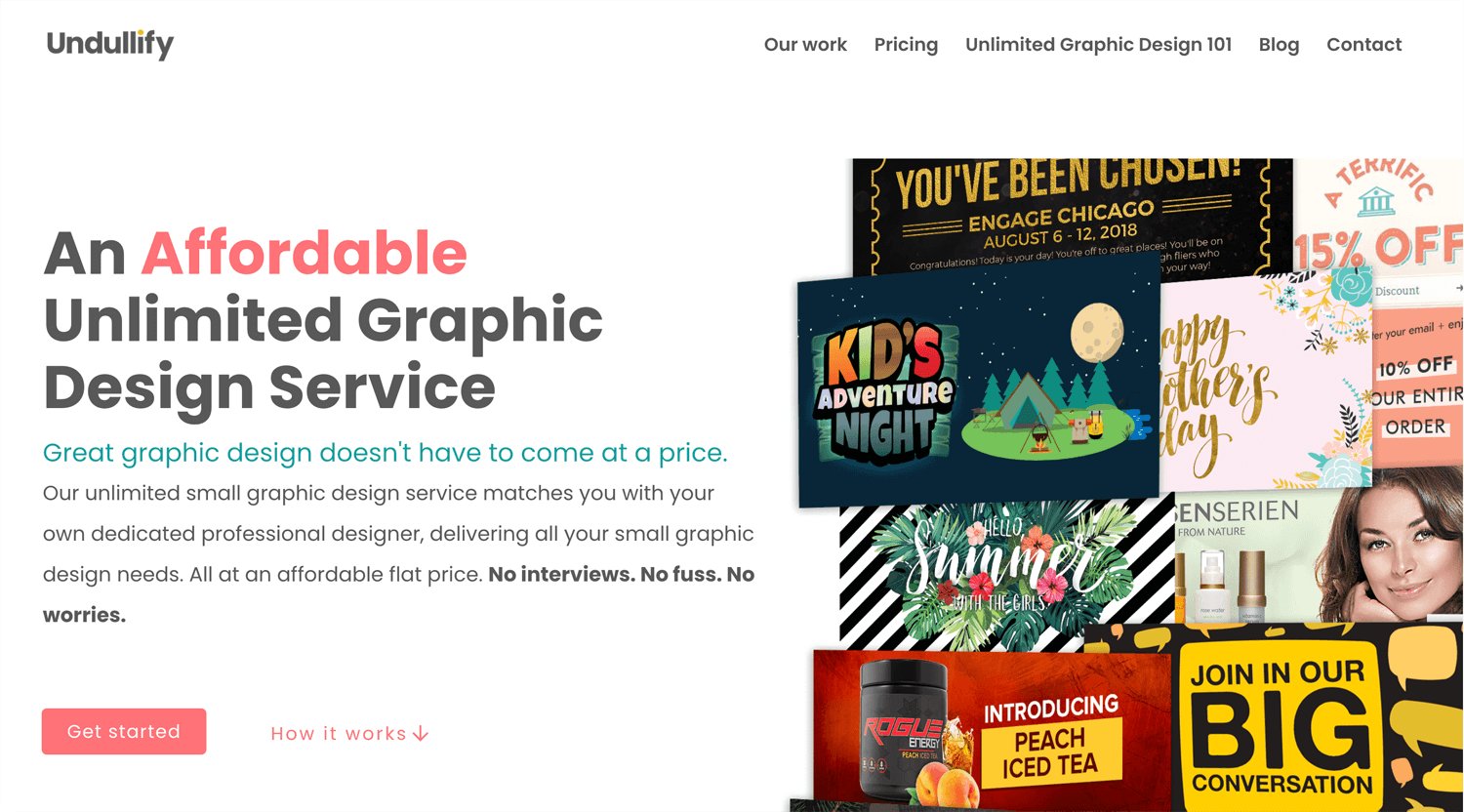 Open Bookmarks Co. Blog Design Subscription